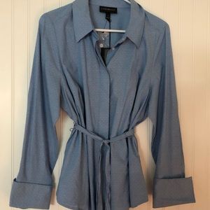 Lane Bryant Belted Shirt, Size 16
